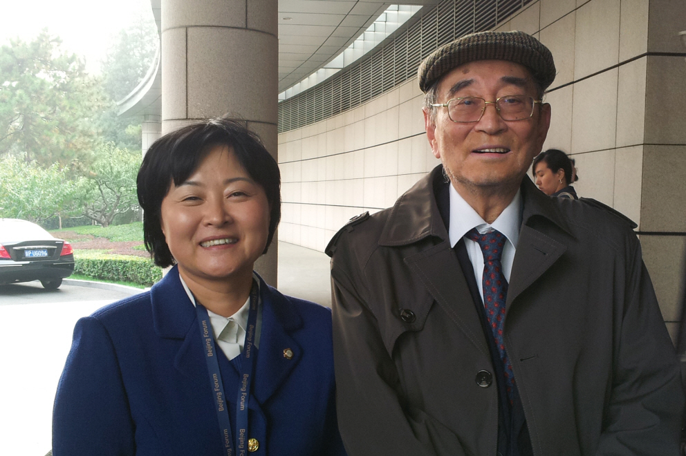 중화인민공화국정치협상위원회 릴이닝위원장과함께